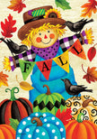 Whimsical Scarecrow-Flag