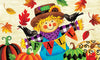 Whimsical Scarecrow- Floor Mat