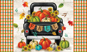 Pumpkin Truck-Floor Mat