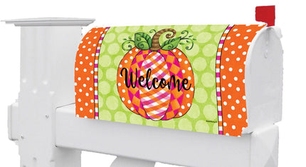 Preppy Pumpkin- Mailbox Makeover