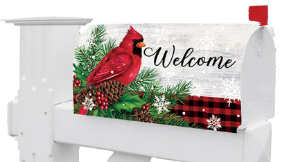 Proud Cardinal-Mailbox Makeover