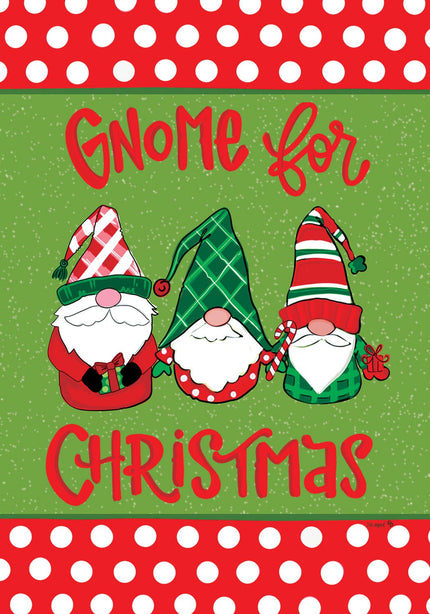 Gnome for Christmas- Flag