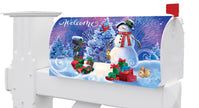 Magical Snowman- Mailbox Makeover