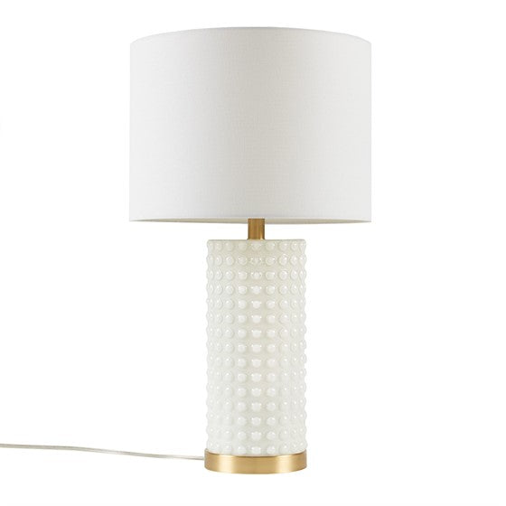 Grace Ivy Textured Dot Table Lamp