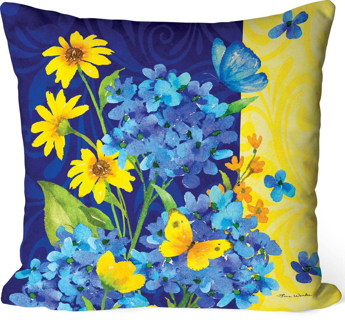 Blessed Hydrangeas-Pillow