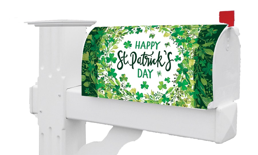 St. Pat’s Wreath-Mailbox Makeover