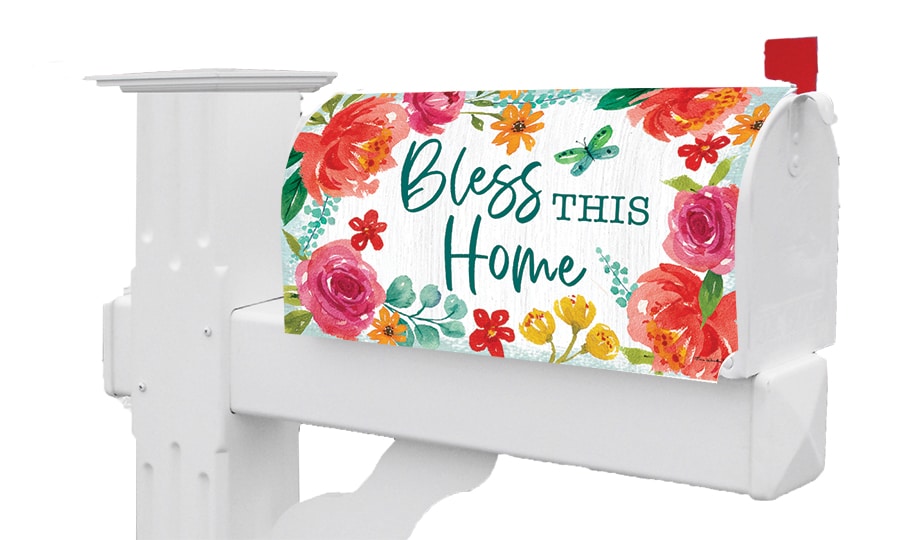 Blessed Floral-Mailbox Makeover