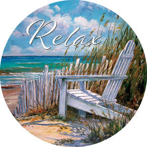 Beach Fence-Accent Magnet