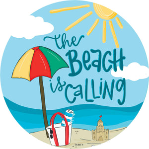 Beach Calling-Accent Magnet