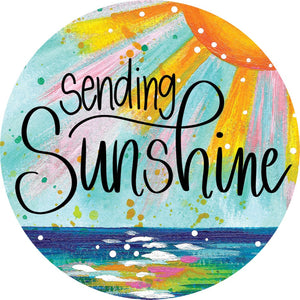 Sending Sunshine-Accent Magnet