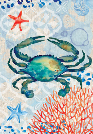 Crab and Coral-Flag