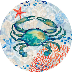 Crab and Coral-Stepping Stone