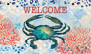 Crab and Coral-Floor Mat