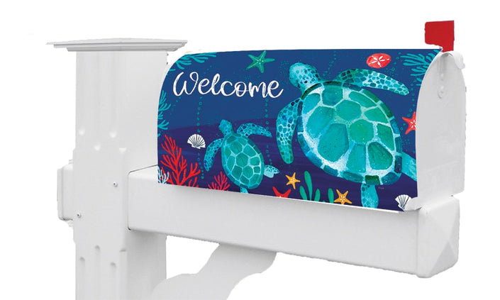Floating Turtles-Mailbox Makeover