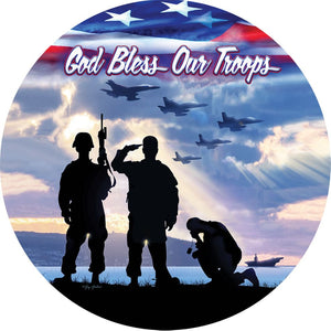 Bless Our Troops-Suncatcher