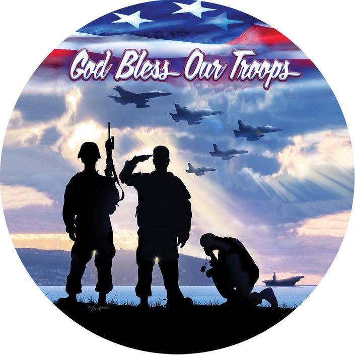 Bless Our Troops-Stepping Stone