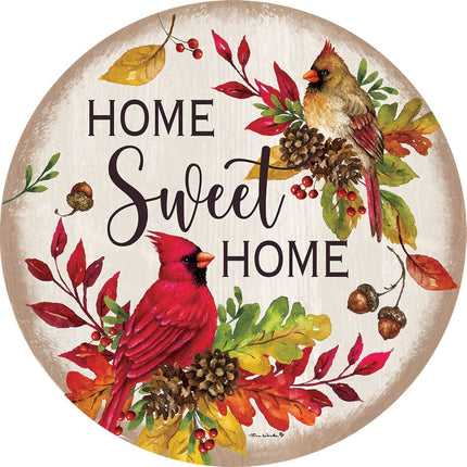 Home Sweet Cardinals-Accent Magnet