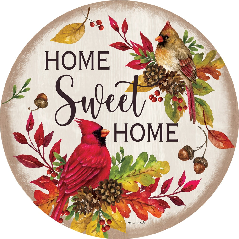 Home Sweet Cardinal-Sun Catcher