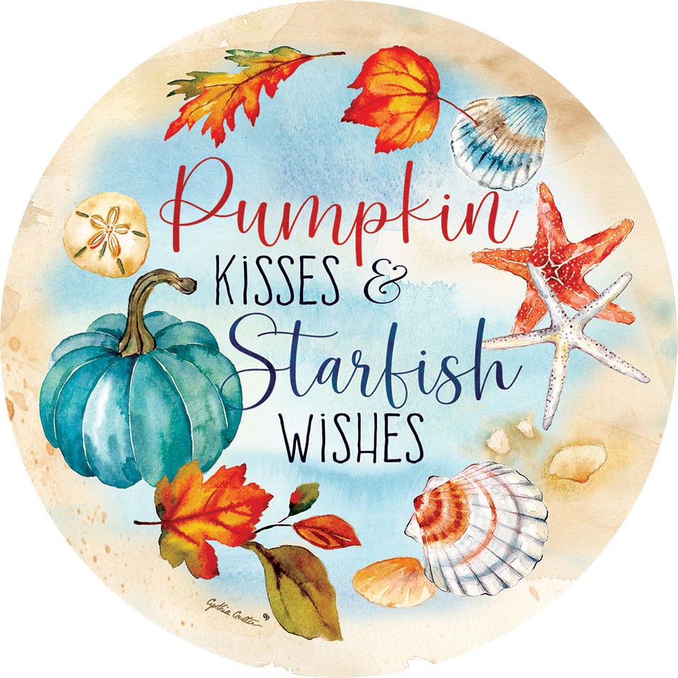 Pumpkin Kisses-Accent Magnet