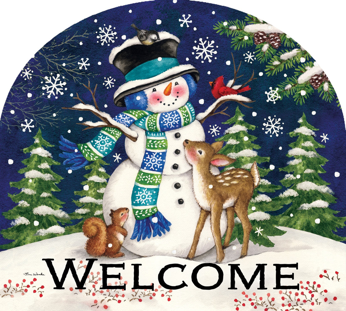 Woodland Snowman-Arbor Mate