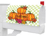 Floral Pumpkins-Mailbox Makeover