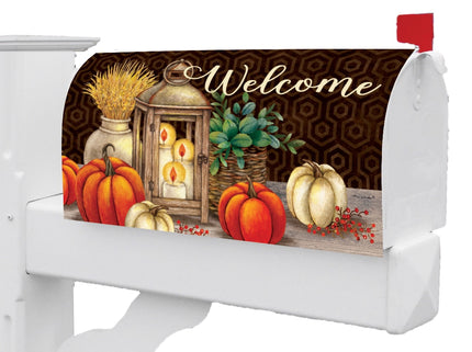 Fall Lantern-Mailbox Makeover