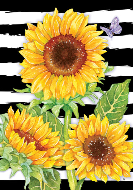 Sunflower Stripes-Flag