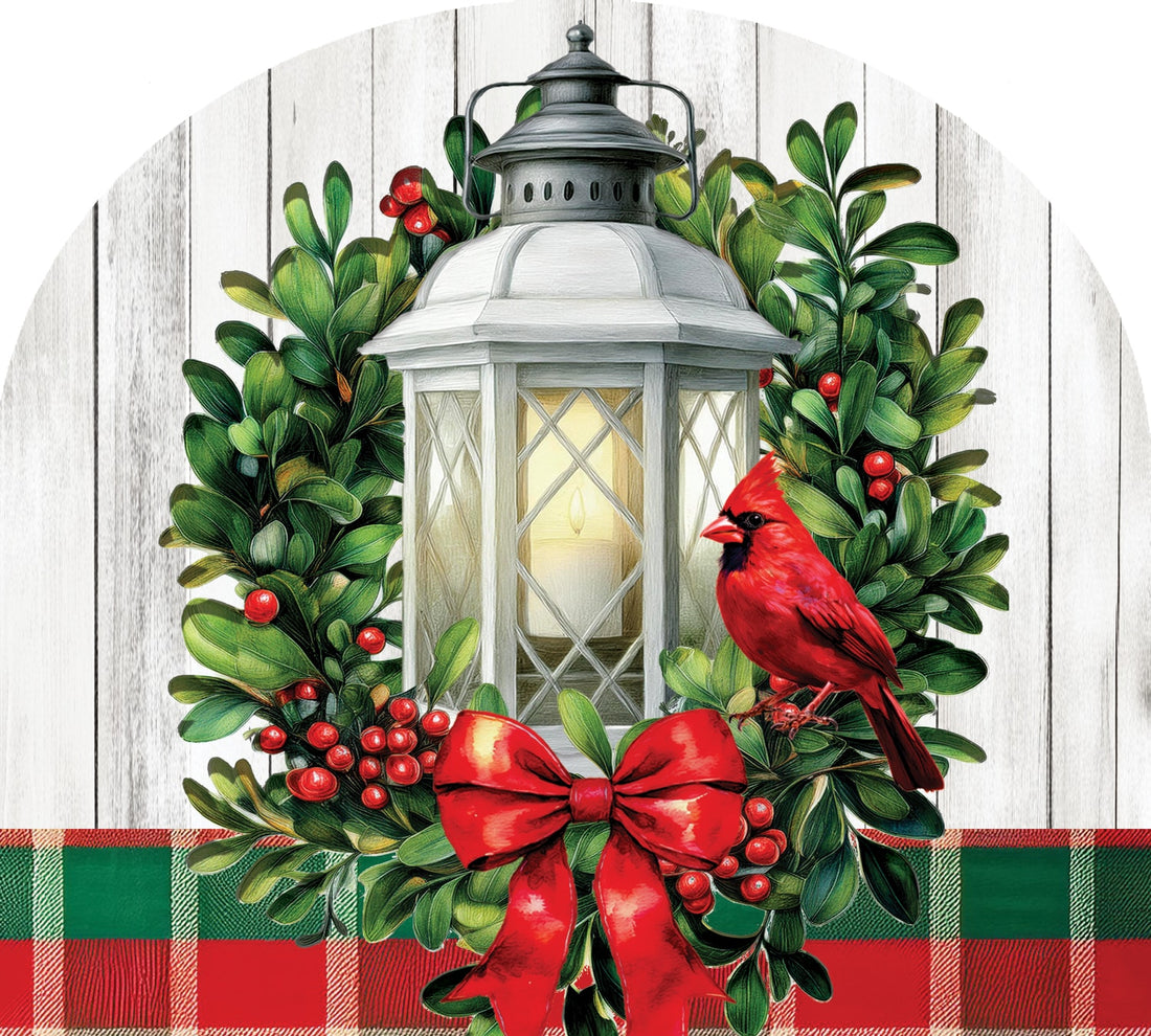 Cardinal Lantern-Arbor Mate