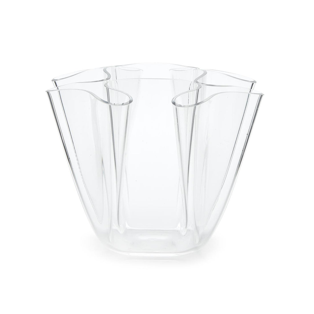 Handkerchief Hand-made 5 Section Vase - Acrylic