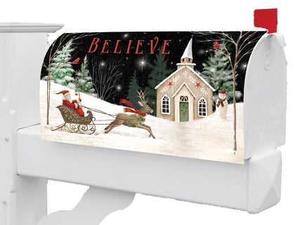 Church and Sleigh-Mailbox Makeover