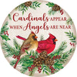 Cardinals and Angels-Accent Magnet