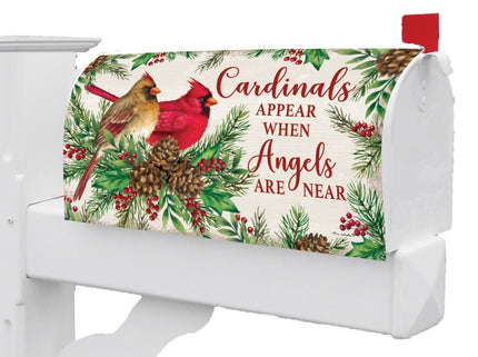 Cardinals and Angels-Mailbox Makeover