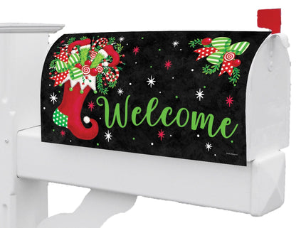 Jolly Stocking-Mailbox Makeover