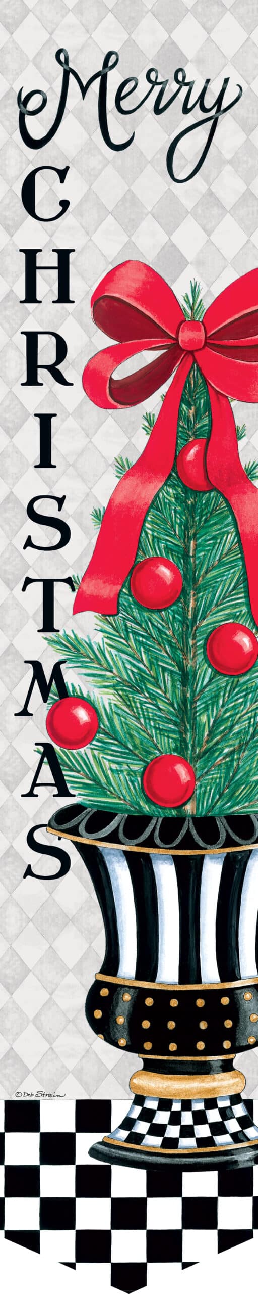 Christmas Topiary-Door Expression