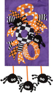 Boo Halloween-Applique Flag