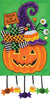 Pumpkin Candy-Applique Flag