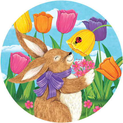 Tulip Bunnies- Accent Magnet