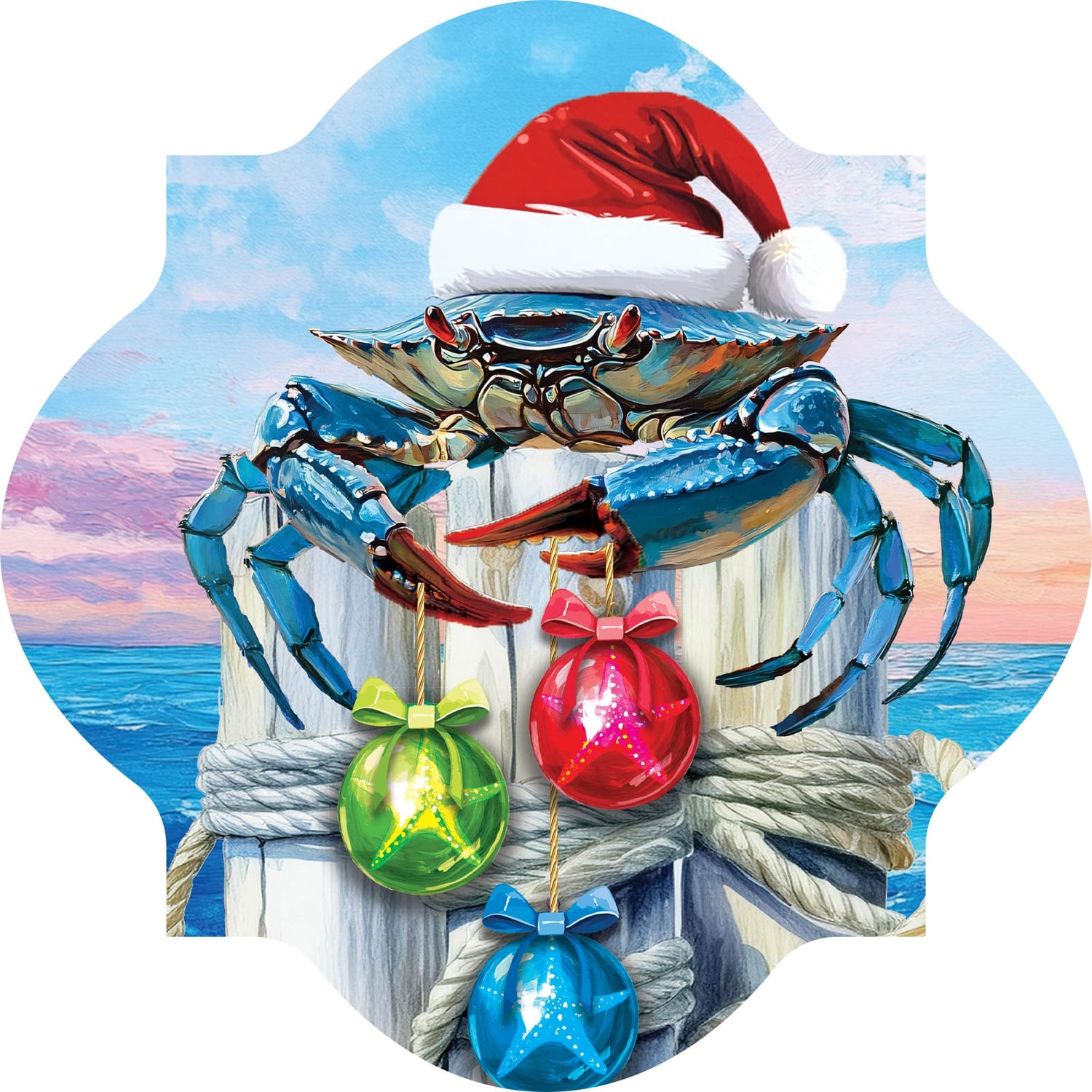Crabby Christmas-LG Hang Around