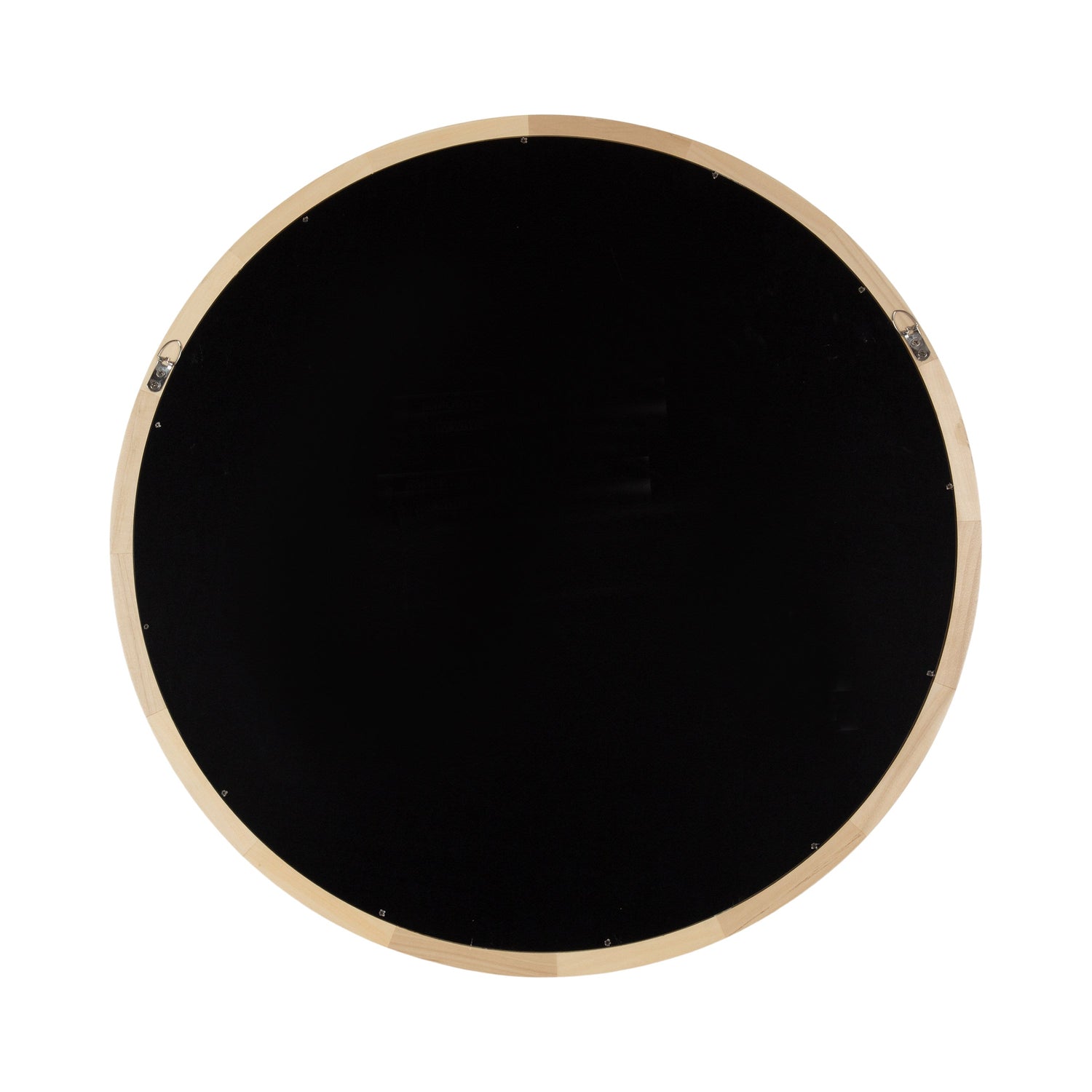 Hatherleigh Round Wood Wall Mirror