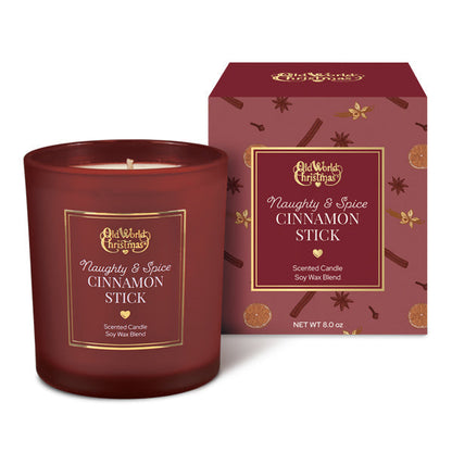 Naughty &amp; Spice Cinnamon Stick Candle