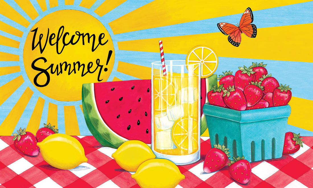Sunny Watermelon-Floor Mat