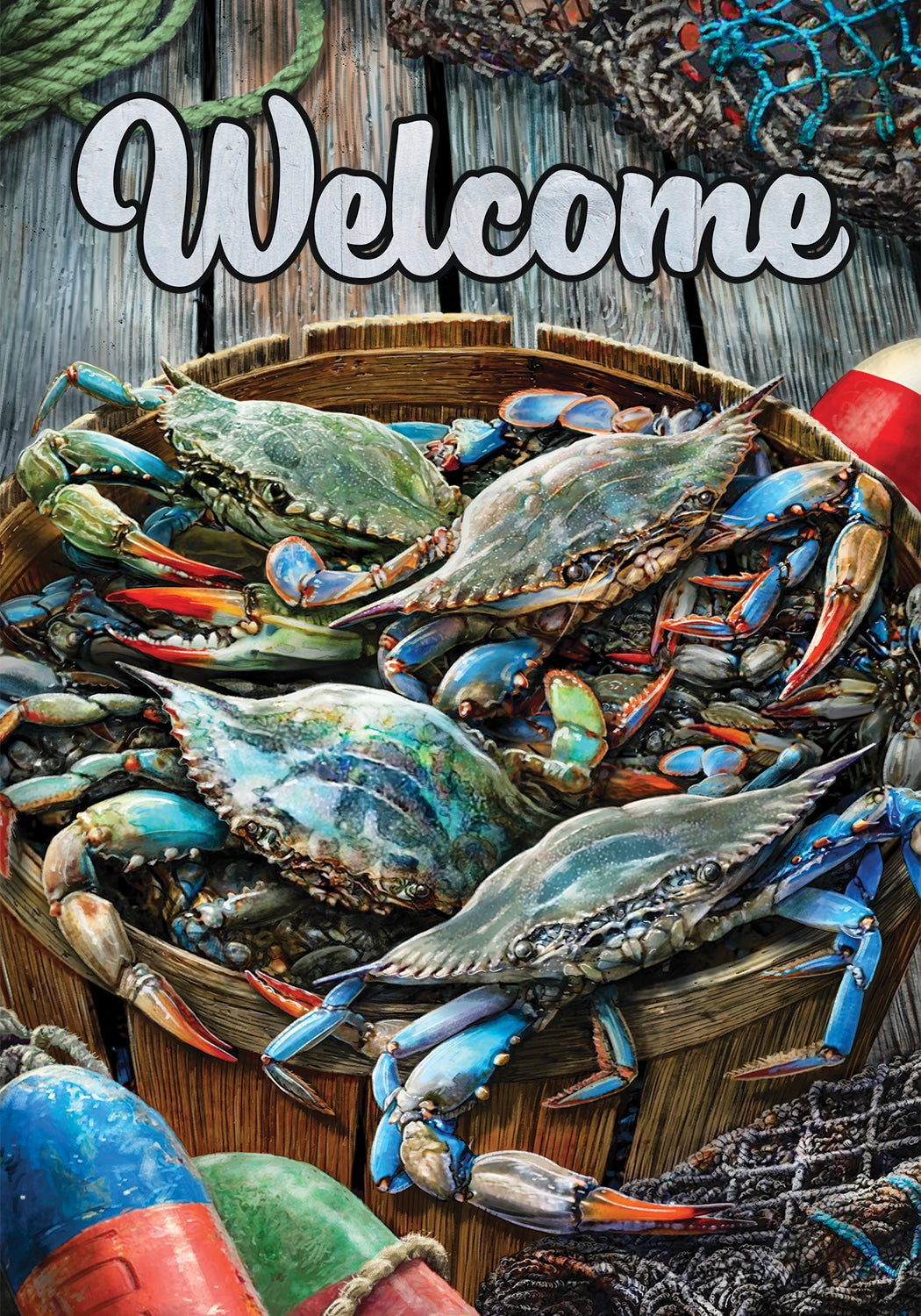 Crab Basket- Flag