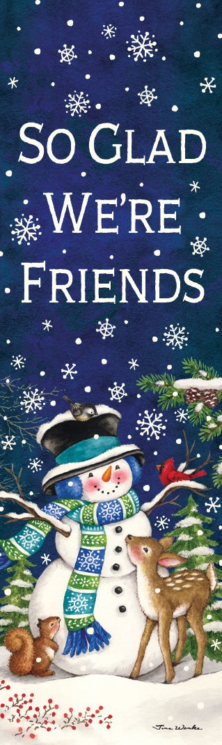 Woodland Snowman-Plant Expression