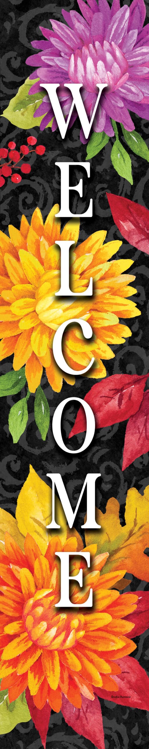 Vibrant Mums-Yard Expression