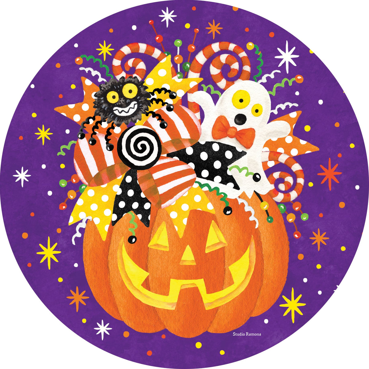 Jack O’Lantern-Accent Magnet