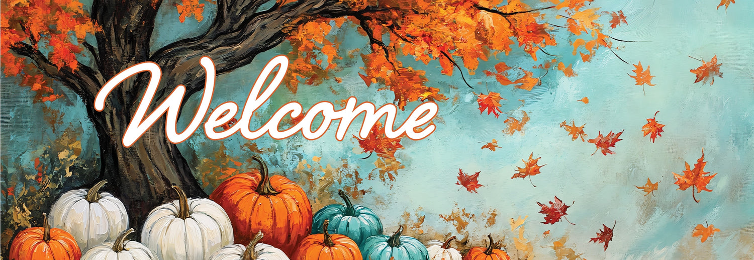 Maple Tree Pumpkins-Signature Sign