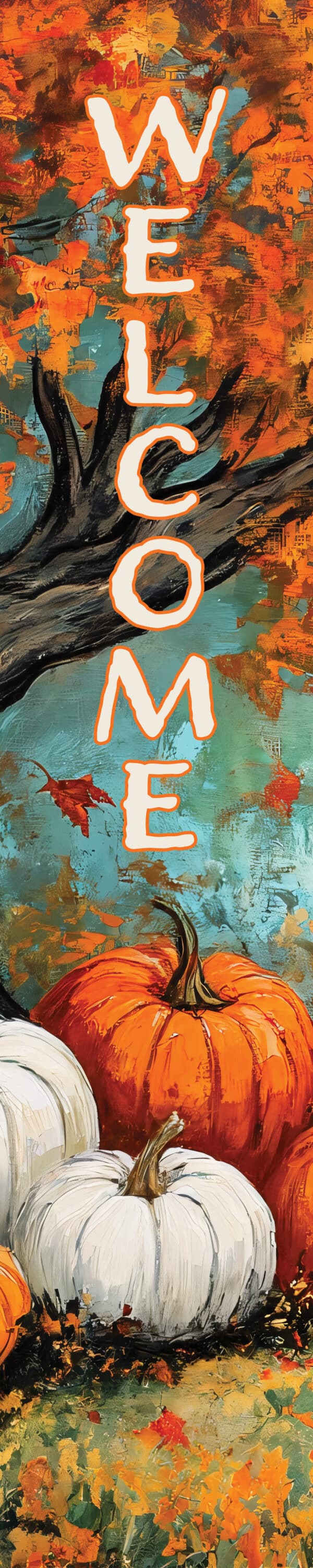 Maple Tree Pumpkins-Yard Expression