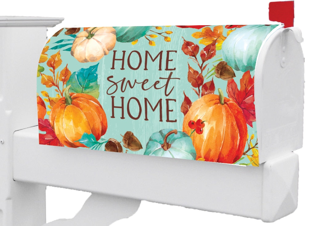 Pumpkin Frame-Mailbox Makeover