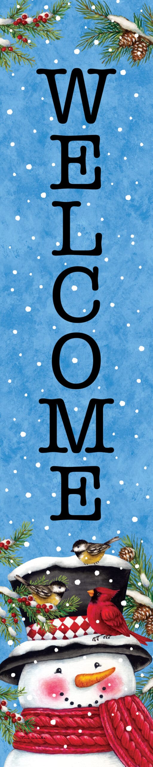 Snowman &amp; Birds-Yard Expression