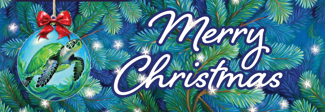 Sea Turtle Ornament-Signature Sign